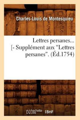 Lettres Persanes. Tome 1 (Ed.1754)