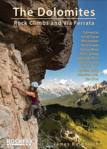 Cover image for The Dolomites: Rock Climbs and via Ferrata