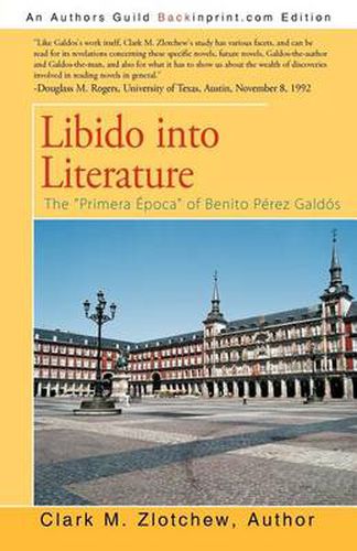 Cover image for Libido Into Literature