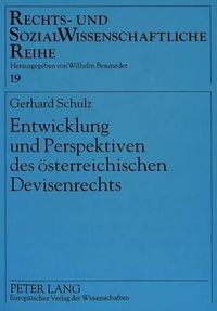 Cover image for Entwicklung Und Perspektiven Des Oesterreichischen Devisenrechts: Ein System Im Umbruch