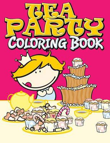 Cover image for Tea Party Coloring Book