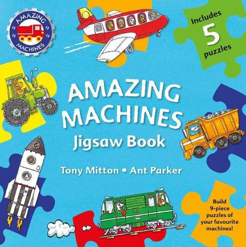 Amazing Machines Jigsaw Book