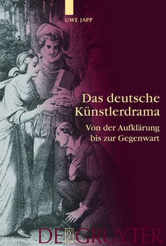 Cover image for Das deutsche Kunstlerdrama: Von der Aufklarung bis zur Gegenwart