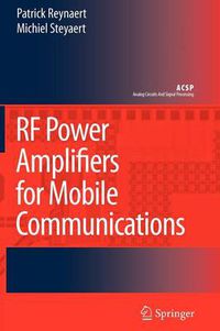 Cover image for RF Power Amplifiers for Mobile Communications