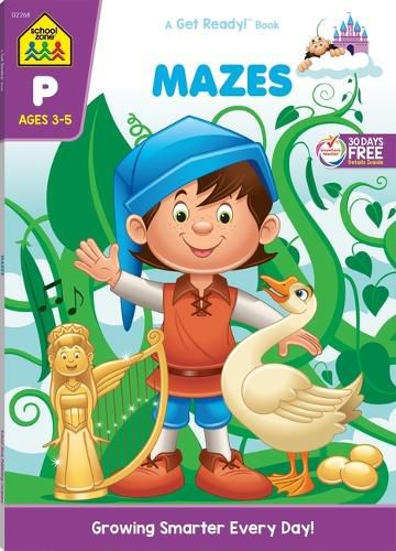 Cover image for School Zone Mazes Workbook