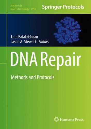 Cover image for DNA Repair: Methods and Protocols