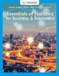 Cover image for Essentials of Statistics for Business & Economics