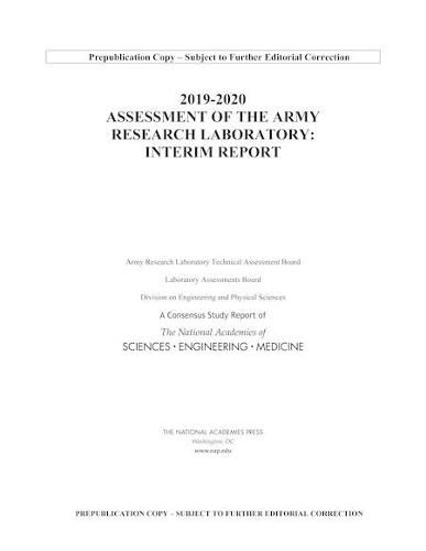 2019-2020 Assessment of the Army Research Laboratory: Interim Report