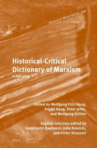 Cover image for Historical-Critical Dictionary of Marxism