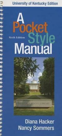 Cover image for Cp Pocket Style Manual 6e University of Kentucky