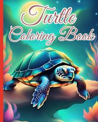 Cover image for Turtle Coloring Book