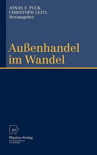 Cover image for Aussenhandel Im Wandel: Festschrift Zum 60. Geburtstag Von Reinhard Moser