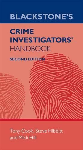 Blackstone's Crime Investigators' Handbook