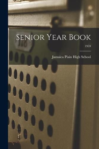 Cover image for Senior Year Book; 1959