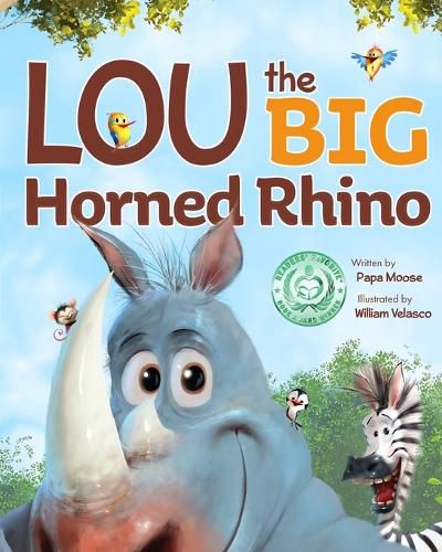 Cover image for Lou the Big Horned Rhino