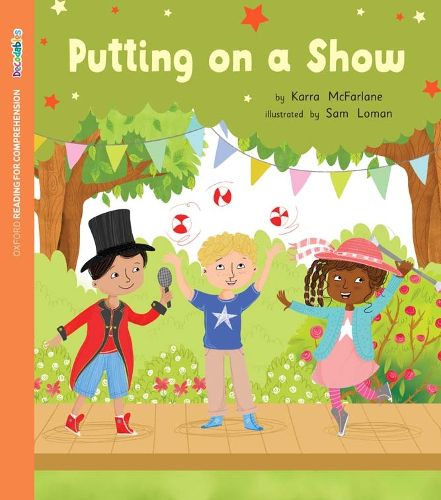 Cover image for ORFC Decodable Book 35 Putting on a Show
