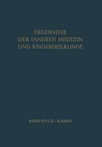 Cover image for Ergebnisse der Inneren Medizin und Kinderheilkunde: Neue Folge