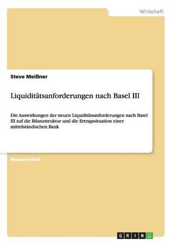 Cover image for Liquiditatsanforderungen Nach Basel III