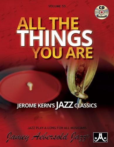 Cover image for Jerome Kern - Yesterdays: Jazz Play-Along Vol.55