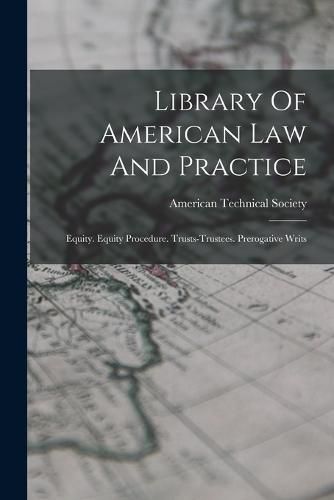 Cover image for Library Of American Law And Practice