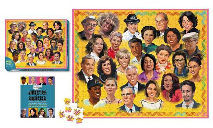 Cover image for Nuestra America 500-Piece Puzzle