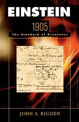 Cover image for Einstein 1905: The Standard of Greatness