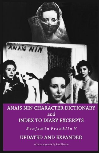 Anais Nin Character Dictionary and Index to Diary Excerpts