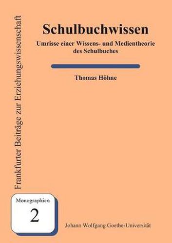 Cover image for Schulbuchwissen