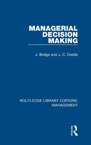 Cover image for Managerial Decision Making