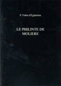 Cover image for Le Philinte De Moliere