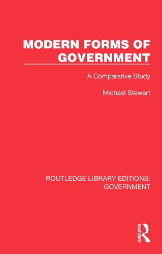 Cover image for Modern Forms of Government