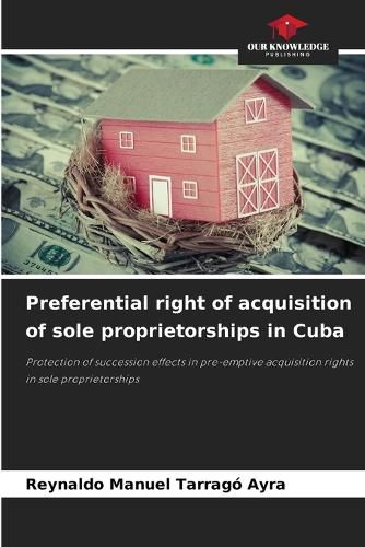 Cover image for Preferential right of acquisition of sole proprietorships in Cuba