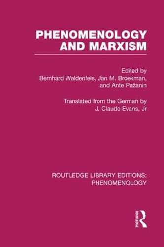 Cover image for Phenomenology and Marxism