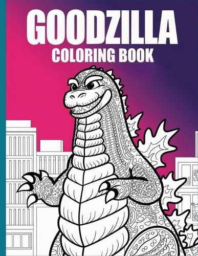 Cover image for Godzilla Colouring Book