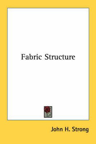 Cover image for Fabric Structure