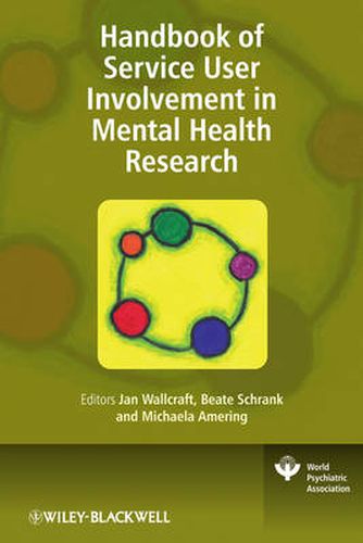 Cover image for Handbook of Service User Involvement in Mental Health Research