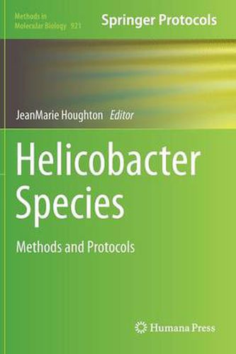 Cover image for Helicobacter Species: Methods and Protocols