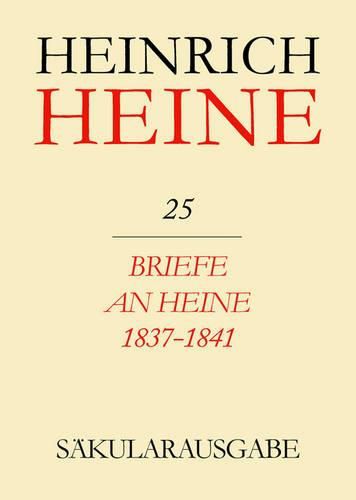 Cover image for Briefe an Heine 1837-1841