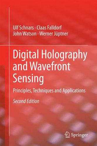 Cover image for Digital Holography and Wavefront Sensing: Principles, Techniques and Applications