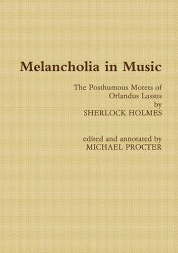 Cover image for Melancholia in Music