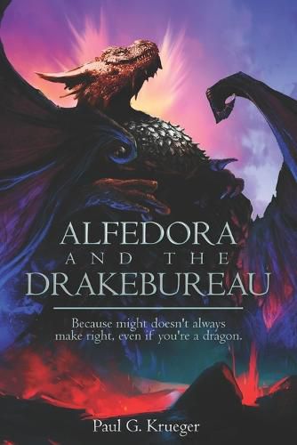 Cover image for Alfedora and the Drakebureau: Because Might Doesn't Always Make Right, Even if You're a Dragon