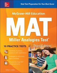 Cover image for McGraw-Hill Education MAT Miller Analogies Test, Third Edition