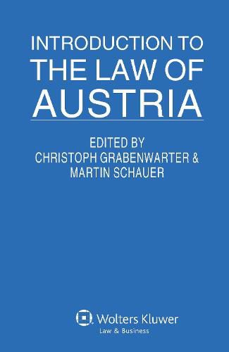 Cover image for Introduction to the Law of Austria