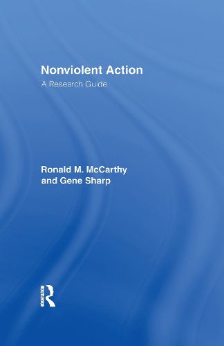 Cover image for Nonviolent Action: A Research Guide