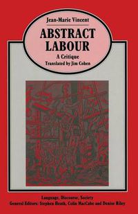 Cover image for Abstract Labour: A Critique