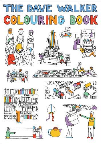 Cover image for The Dave Walker Colouring Book