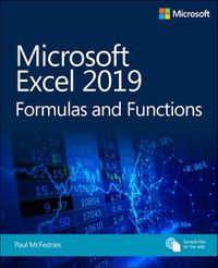 Cover image for Microsoft Excel 2019 Formulas and Functions