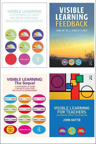 Cover image for John Hattie Visible Learning 4 Book Bundle