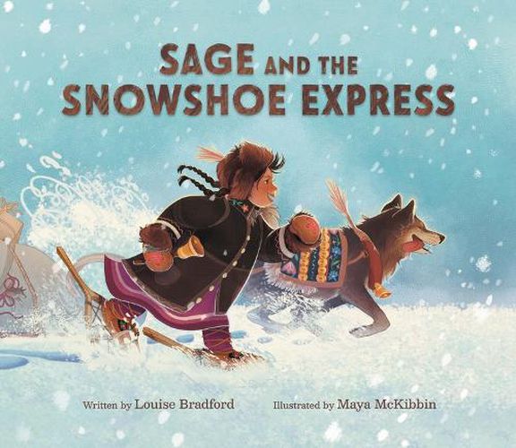 Cover image for Sage and the Snowshoe Express