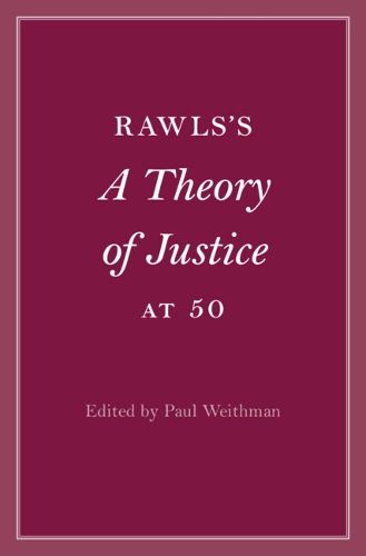 Cover image for Rawls's A Theory of Justice at 50